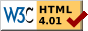 Valid HTML 4.01 Transnl.